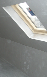 loft conversion with Velux window image